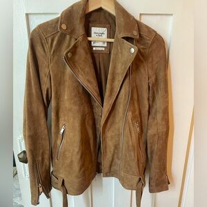 Abercrombie suede jacket